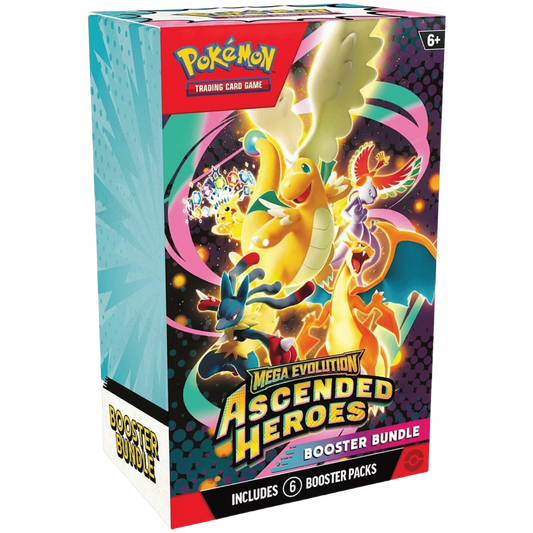 Pokemon Mega Evolution Ascended Heroes Booster Bundle