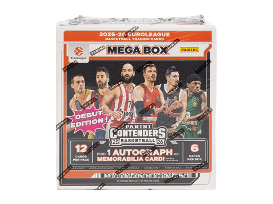 2025/26 Panini Contenders Euroleague Basketball Mega Box