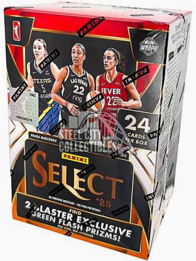 2025 Panini Select WNBA Basketball Blaster Box