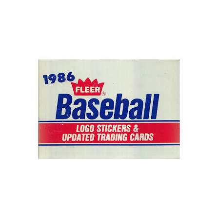 1986 Fleer Baseball Complete Set