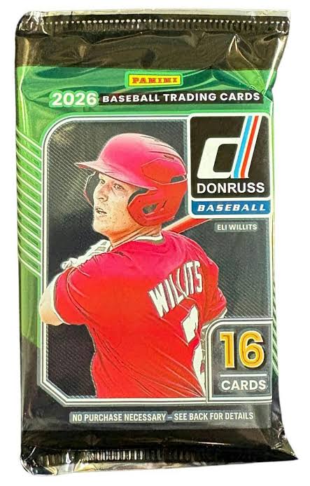 2026 Panini Donruss Baseball Hobby Box Pack