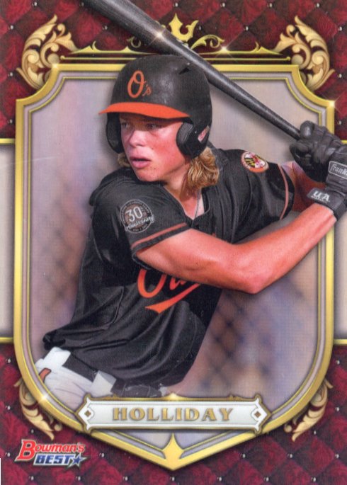 2022 Topps Bowmans Best Jackson Holliday Prospective Royalty #PR-14 - Orioles