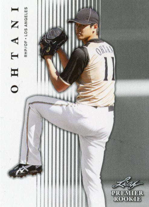 2018 Leaf Premier Rookie Shohei Ohtani RC #PR-03 - Dodgers