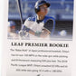 2018 Leaf Premier Rookie Shohei Ohtani RC #PR-04 - Dodgers