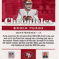 2022 Panini Chronicles Brock Purdy RC #41 - 49ers