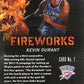 2012 Panini Past & Present Father's Day Kevin Durant #1 - #/5 Nets