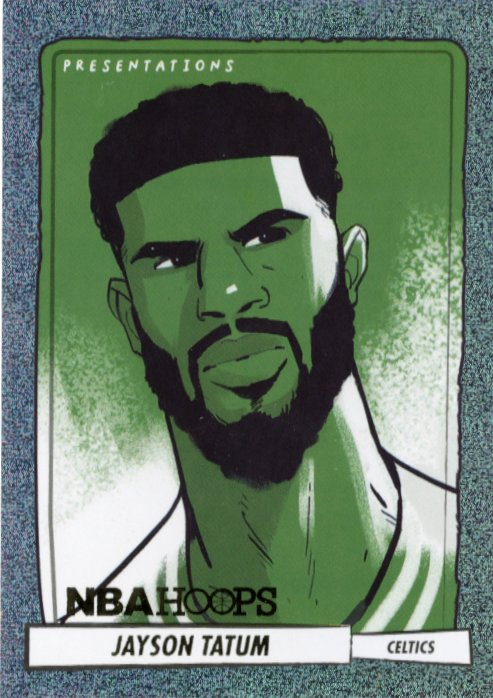 2023/24 Panini Hoops Jayson Tatum #4 - Presentations Celtics