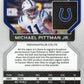 2021 Panini Prizm Michael Pittman Jr. #22 - #/25 Blue Shimmer