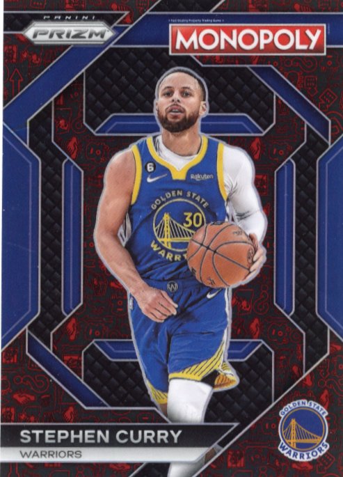 2023/24 Panini Prizm Monopoly Stephen Curry #PS8 - Warriors