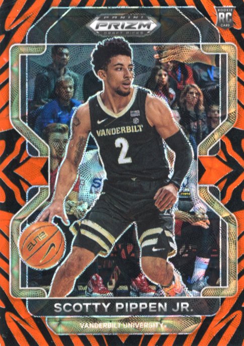 2022 Panini Prizm Draft Picks Scotty Pippen Jr. RC #99 - Tiger Vanderbilt