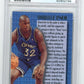 1995/96 Fleer Ultra Shaquille O'Neal Double Trouble #6 - PSA 8 Magic