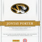 2019 Panini National Treasures Collegiate Jontay Porter RC #102 - Patch Autograph #/25