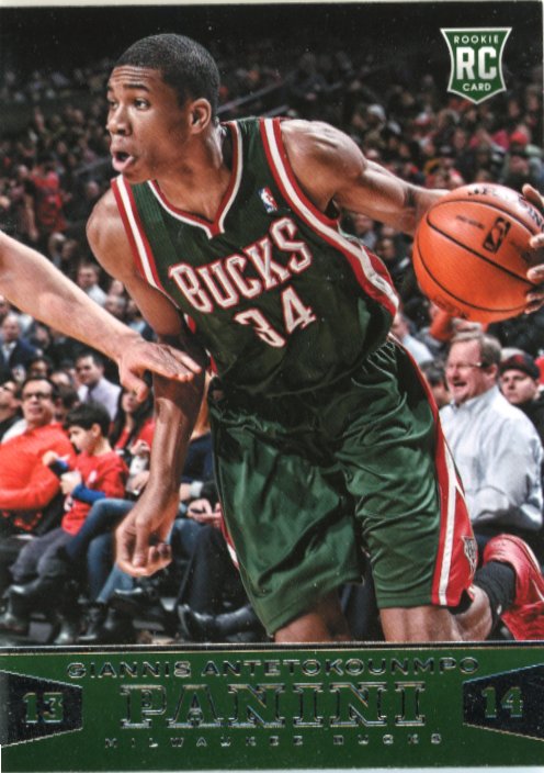 2013/14 Panini Giannis Antetokounmpo RC #194 - Bucks