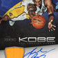 2012 Panini Anthology Kobe Bryant #12 - Autograph Relic #/24 Lakers