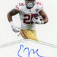 2022 Panini The National Elijah Mitchell - Autograph 49ers