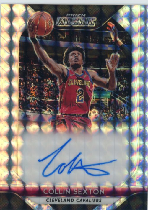 2018/19 Panini Mosaic Collin Sexton #MO-CS - Autograph Cavaliers