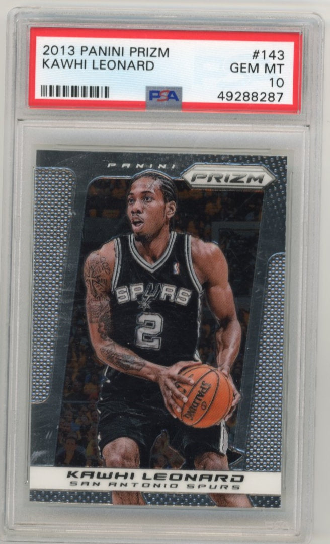 2013 Panini Prizm Kawhi Leonard  #143 - PSA 10 Spurs