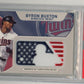 2017 Topps Byron Buxton Independence Day Patch #BB - PSA 10 Twins