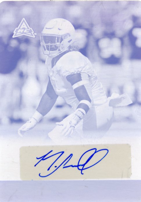 2021 Leaf College Football Noah Sewell RC Autograph #BA-NS3 - 1/1 Oregon Ducks