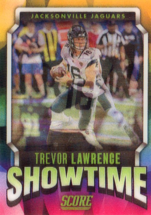 2023 Panini Score Trevor Lawrence Showtime #ST-7 - Case Hit Jaguars