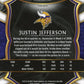 2020 Panini Select Justin Jefferson Concourse RC #61 - Silver Vikings