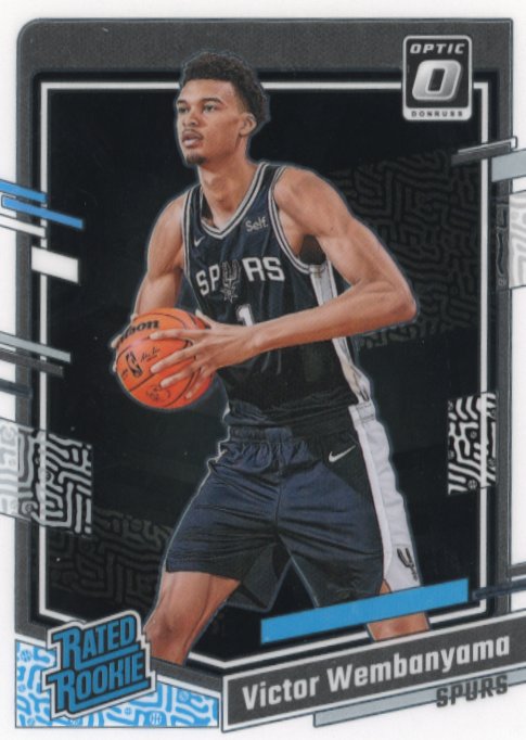 2023/24 Panini Donruss Optic Victor Wembanyama Rated Rookie RC #225 - Spurs