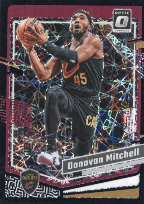 2023/24 Panini Donruss Optic Donovan Mitchell #26 - Black #/39 Cavaliers