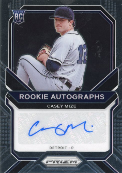 2021 Panini Prizm Casey Mize Rookie Autographs RC #RA-CM - Autograph Tigers