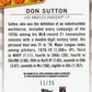 2020 Topps Don Sutton 1970s Decades' Best #DB-39 - Autograph #/25 Dodgers