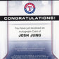 2020 Topps Bowman Sterling Josh Jung #BSPA-JJU - Autograph Rangers