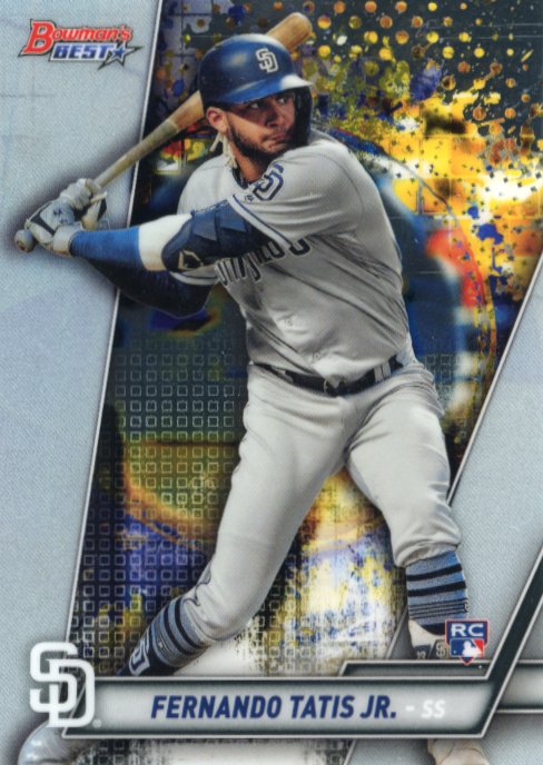 2019 Topps Bowman's Best Fernando Tatis Jr. RC #58 - Padres