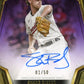 2024 Topps Five Star Shane Bieber #FSA-SB - Autograph Purple #/50 Guardians