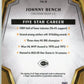 2024 Topps Five Star Johnny Bench #FSA-JB - Autograph Reds