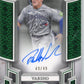 2024 Topps Tier One Daulton Varsho #BOA-DV - Autograph Green #/49 Blue Jays