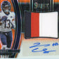 2023 Panini Select Tyler Scott Rookie RC #JRS-TRC - FOTL Orange Orange Pulsar Patch Autograoh #/33 Bears