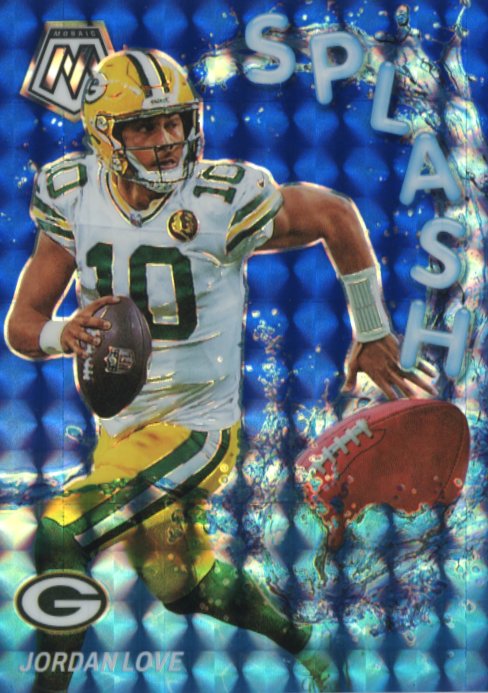 2024 Panini Mosaic Jordan Love Splash #SS-JLE - Packers