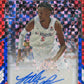 2019 Panini Prizm Draft Picks Jalen McDaniels Rookie RC #52 - Autograph Red Checkered #/99