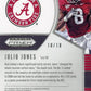 2020 Panini Prizm Draft Picks Julio Jones #59 - #/18 Green Cracked Ice Alabama