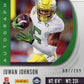 2020 Panini Prizm Draft Picks Juwan Johnson RC #204 - #/199 Purple Autograph Oregon