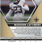 2020 Panini Mosaic Marshon Lattimore #148 - White Sparkle Saints