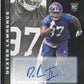 2019 Panini Black Dexter Lawrence RC #78 - #/75 Autograph Giants