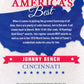 2023 Panini America's Pastime Johhny Bench America's Best #AB-JB - #/15 Autograph Reds