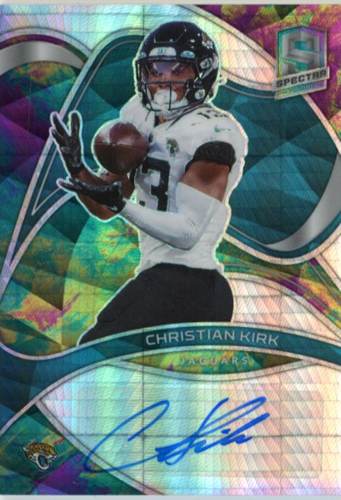 2022 Panini Spectra Christian Kirk #SIG-CKI - #/50 Autograph Jaguars