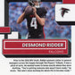 2022 Panini Optic Desmond Ridder Rated Rookie #202 - Autograph #150 Falcons