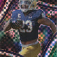 2022 Panini Select Draft Picks Kyren Williams Rookie RC #120 - Purple and Green Checkerboard #/75