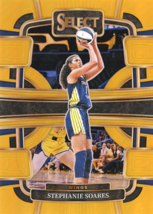 2024 Panini Select Stephanie Soares #7 - Gold #/10 Wings