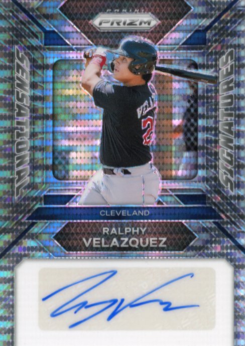 2024 Panini Prizm Ralph Velazquez #SS-RV - #/199 Hyper Autograph Guardians