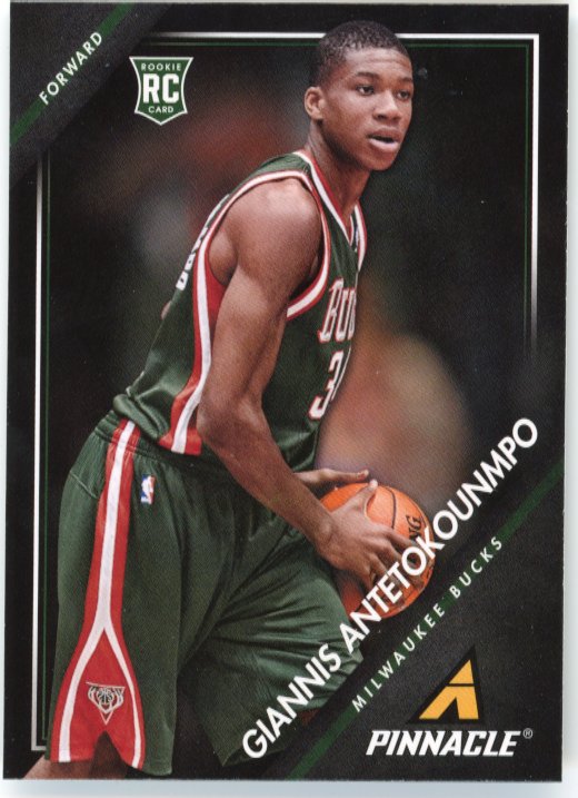 2023/14 Panini Pinnacle Giannis Antetokounmpo Rookie RC #5 - Bucks