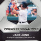 2024 Panini Prizm Jace Jung Prospect Signatures #PS-JJ - Autograph Tigers