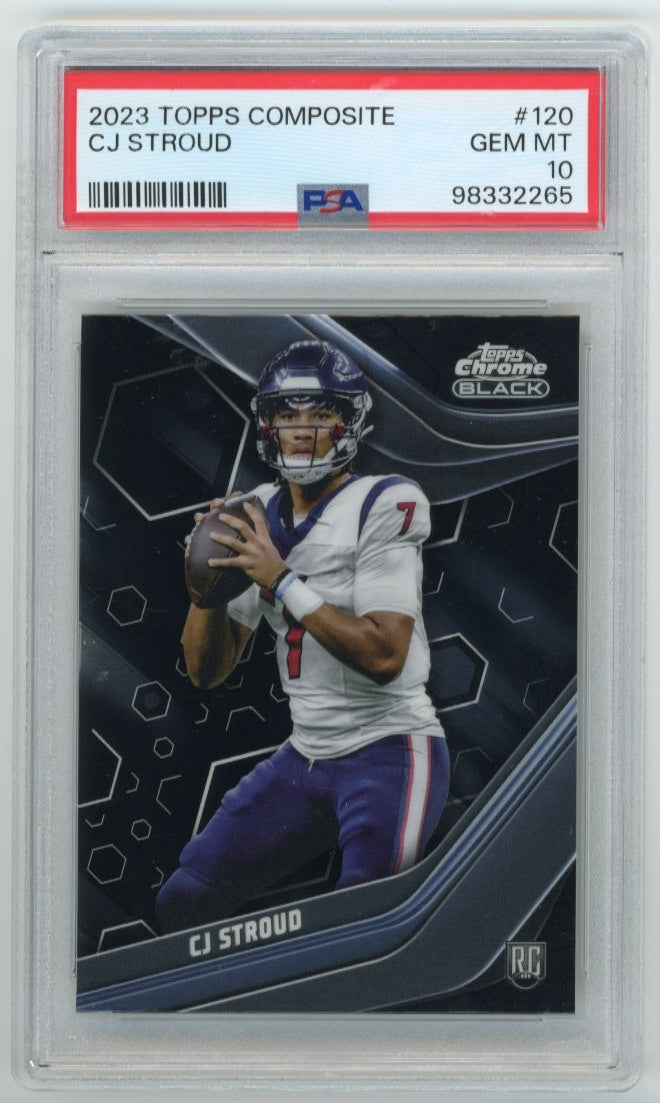 2024 Topps Composite CJ Stroud RC #120 - PSA 10 Texans